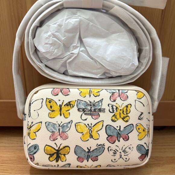 🦋Coach Mini Jamie Camera Bag With Butterfly Print - Picture 6 of 12